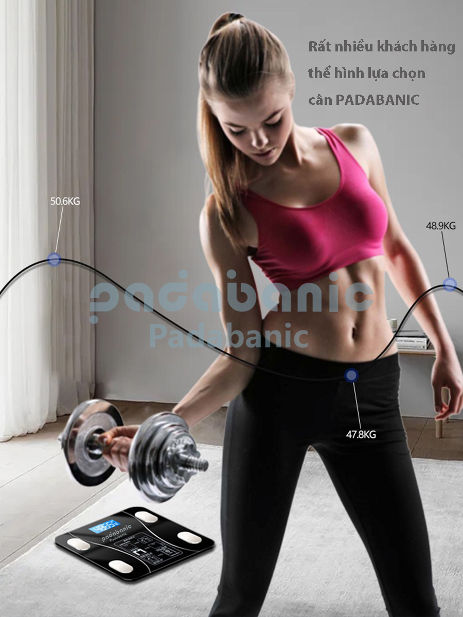 Cân Điện Tử Padabanic 202 - Màn hình LED