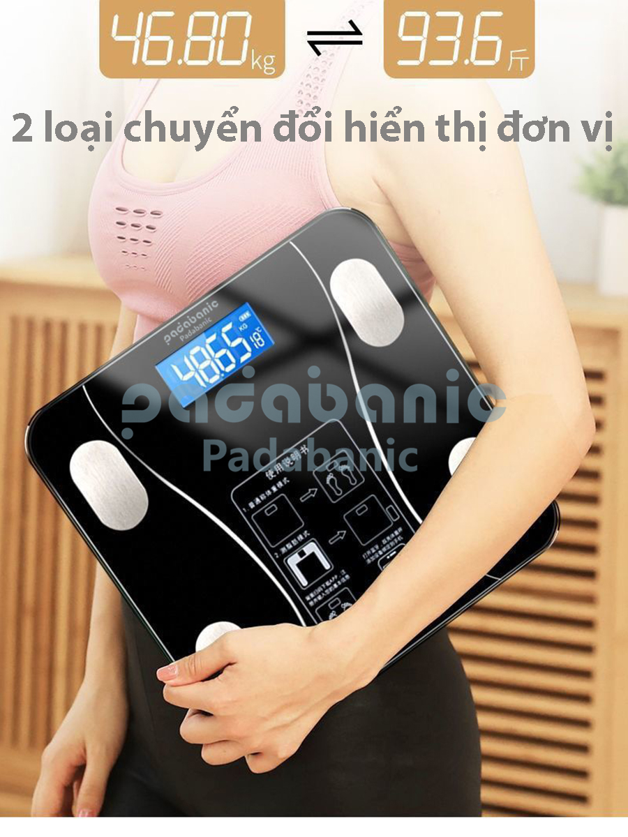 Cân Điện Tử Padabanic 202 - Ứng dụng OKOK