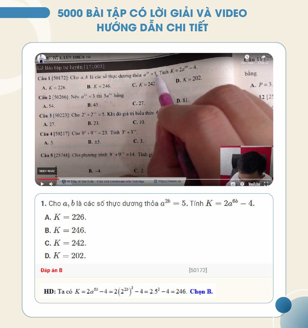 Mô tả Sách Tổng ôn Toán học Tập 2 tặng kèm mindmap tổng hợp phần giải tích khổ A0 - 5