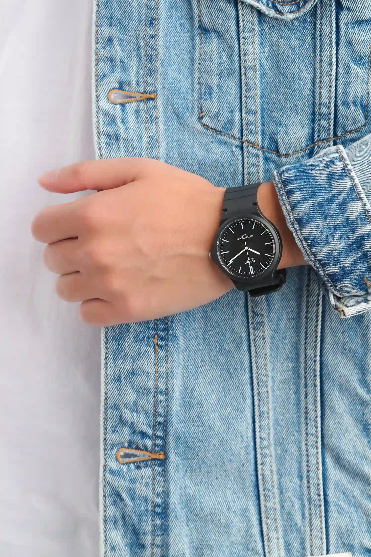 Mô tả Đồng Hồ Casio Nam MW-240-1EVDF Mặt Tròn Dây Cao Su Chính Hãng - 1