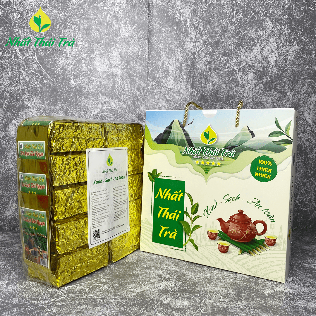 Mô tả Trà Thái Nguyên cao cấp Nhất Thái Trà 3 sao hương thơm mộc nước vàng sóng sánh - 3
