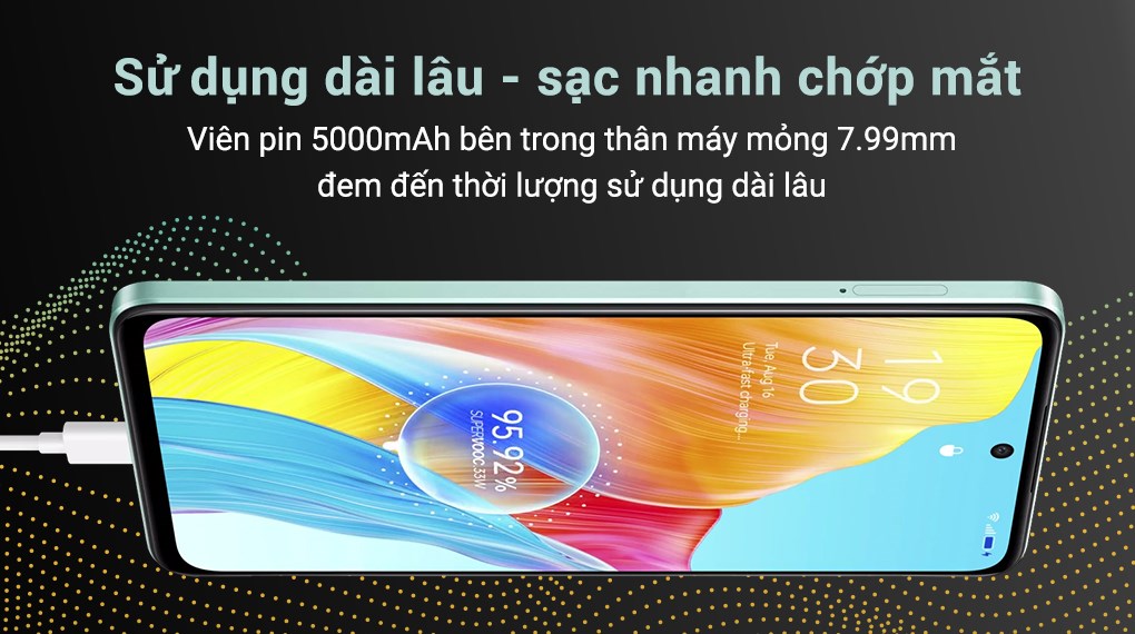 Mô tả Điện thoại OPPO A58 (6GB/128GB) - Hàng Chính Hãng, Mới 100%, Bảo Hành 12 Tháng - 4