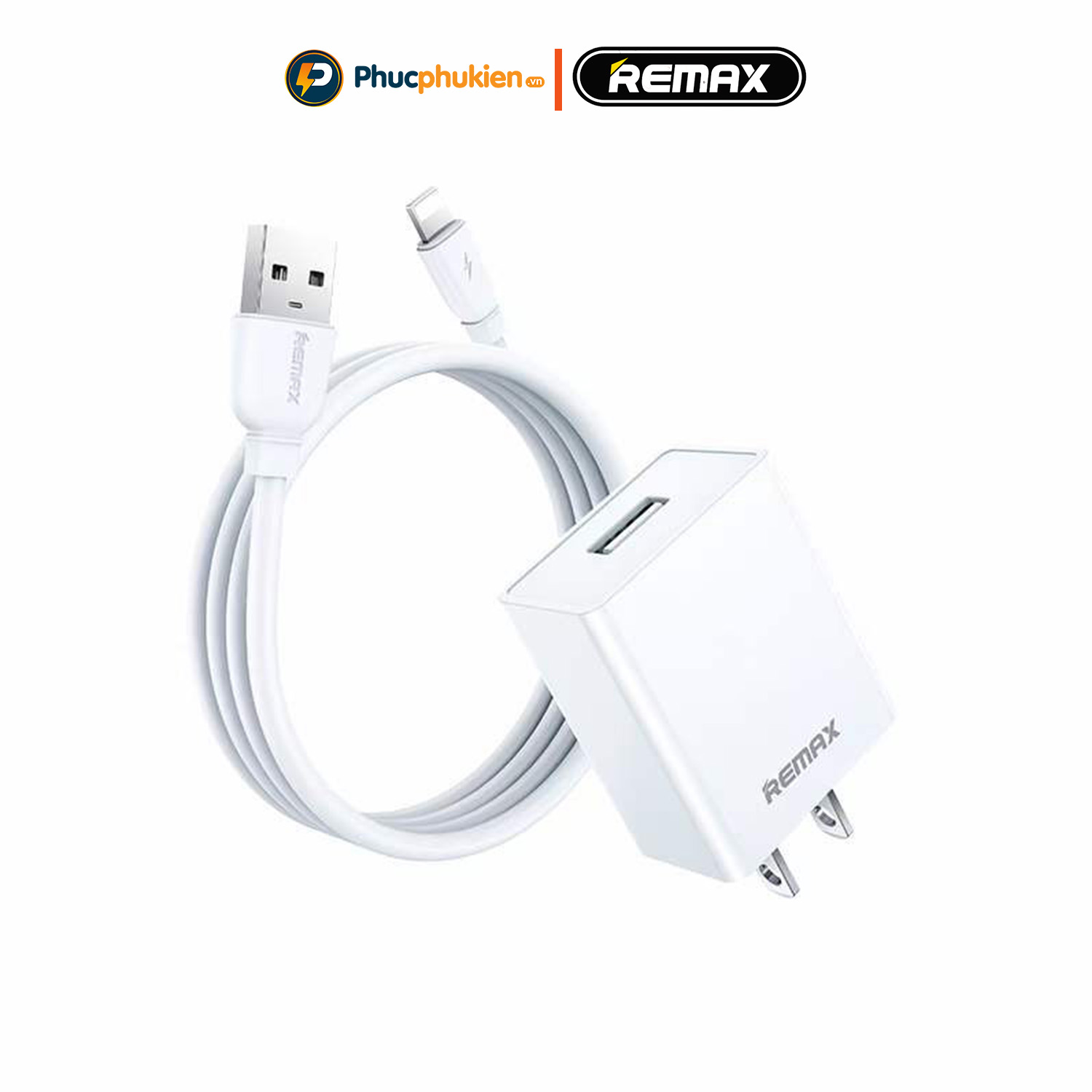 Mô tả Bộ củ cáp sạc Remax U95 hỗ trợ sạc 10w cho điện thoại, tai nghe, loa buetooth - Phúc Phụ Kiện Remax - 3