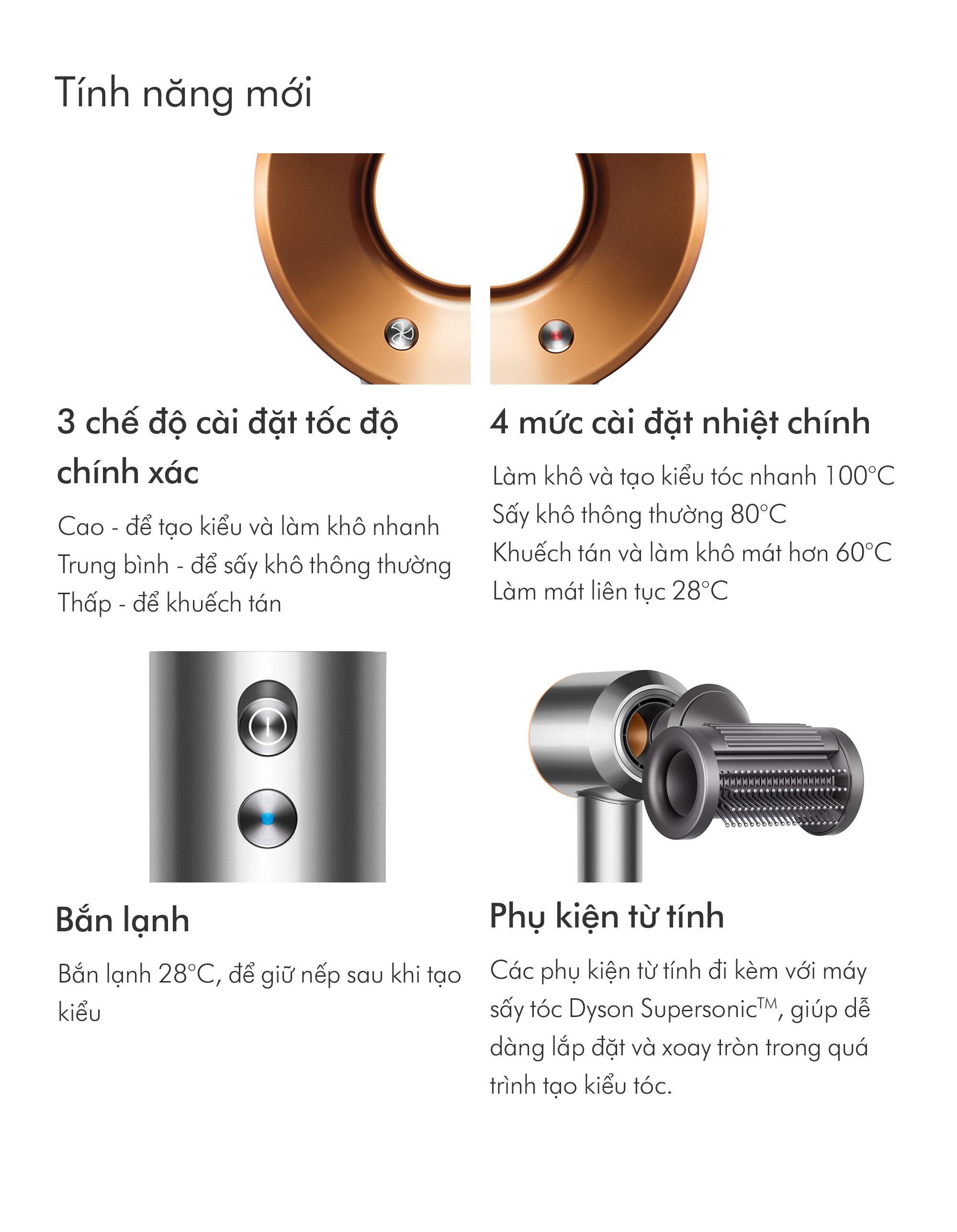 Mô tả Máy sấy tóc Dyson Supersonic ™ HD15 - 8