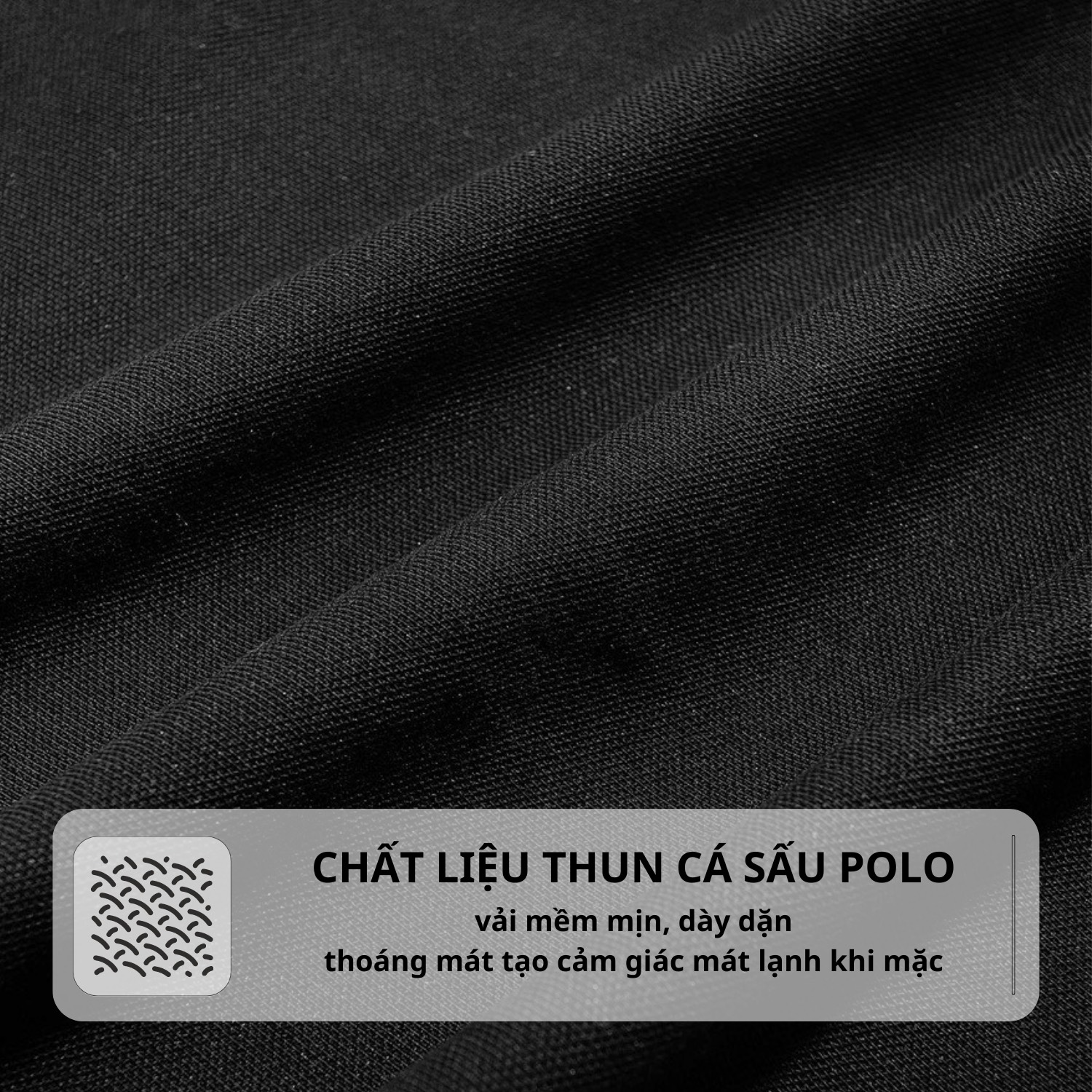 Mô tả Áo thun nam POLO GẤU 194 Trơn Unisex vải cá sấu Poly co dãn 4 chiều dày dặn form gerular fit - PL TRƠN - 5