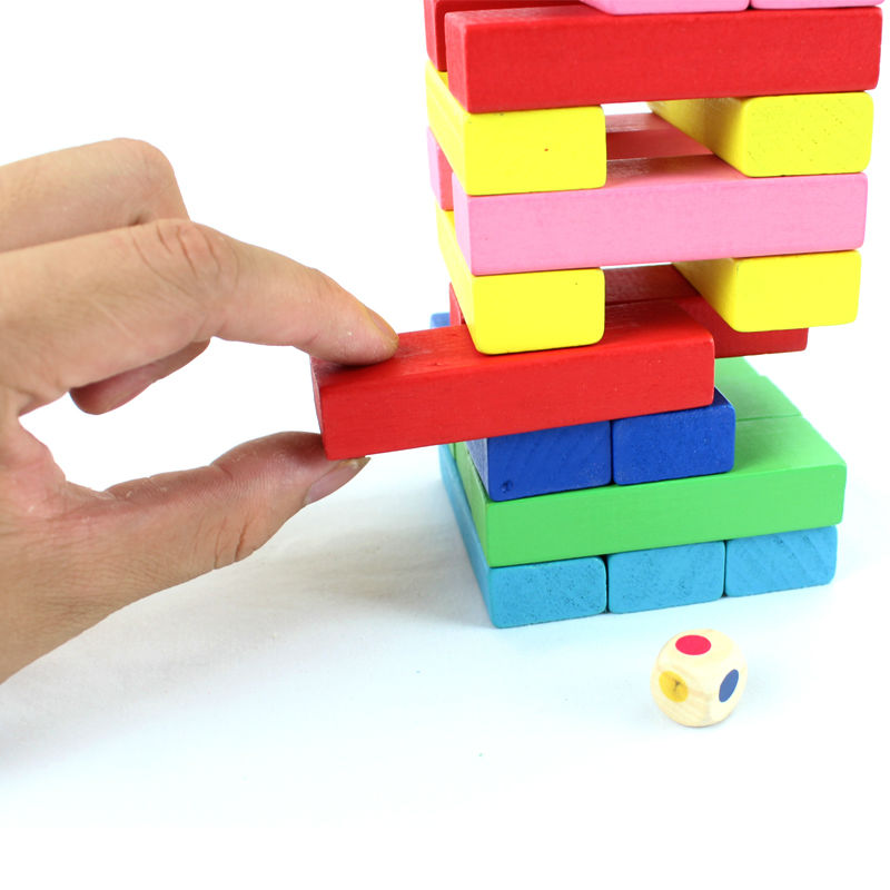 Mô tả Combo 2 bộ đồ chơi rút gỗ cho bé loại lớn - 1