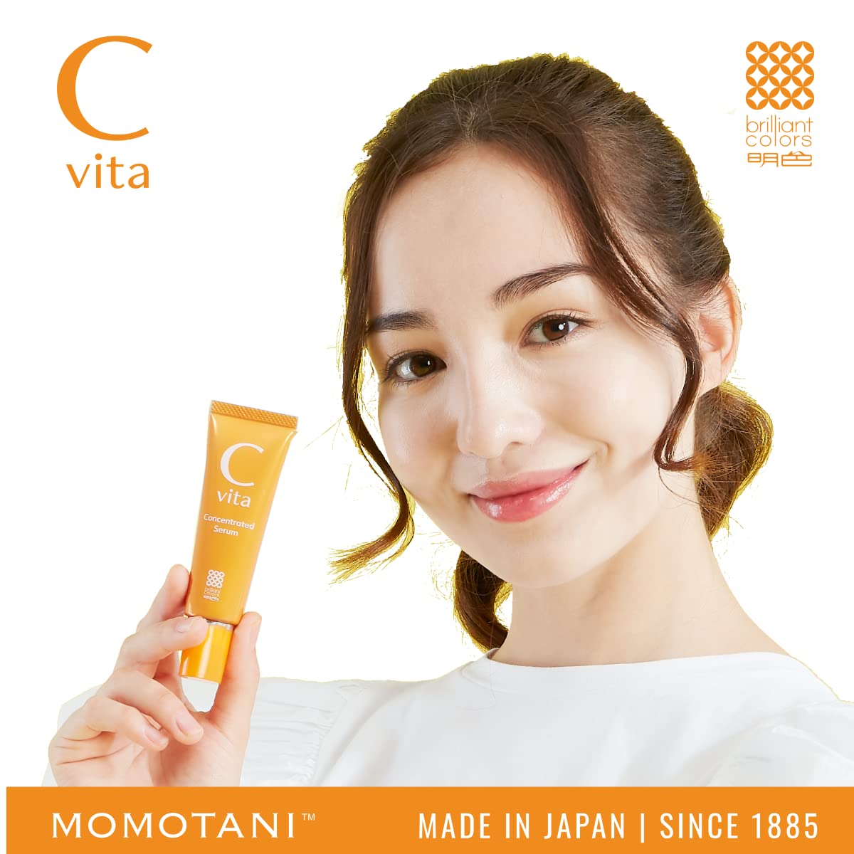 Mô tả Tinh Chất Chứa Vitamin C Dưỡng Trắng Da & Dưỡng Ẩm MEISHOKU CVita 30ML - 1