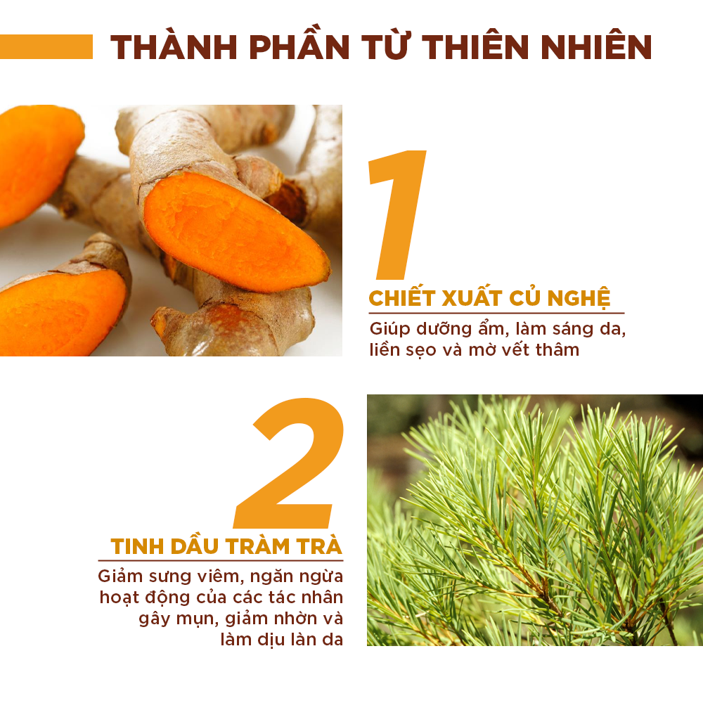 Mô tả Kem nghệ Oriss giảm mụn và thâm không gây vàng da dành cho da dầu mụn tuýp 20gr - 3