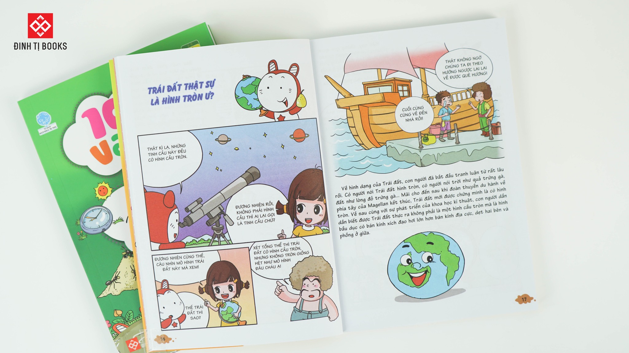 Mô tả Sách - 10 vạn câu hỏi vì sao - Nhiều chủ đề - Truyện tranh thiếu nhi cho bé 5 - 15 tuổi - Đinh Tị Books - 1