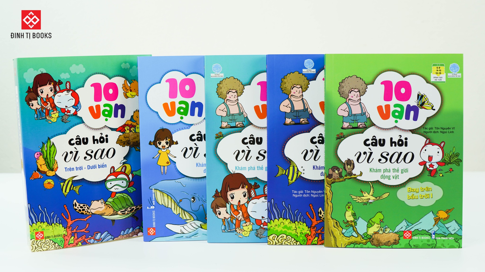 Mô tả Sách - 10 vạn câu hỏi vì sao - Nhiều chủ đề - Truyện tranh thiếu nhi cho bé 5 - 15 tuổi - Đinh Tị Books - 6