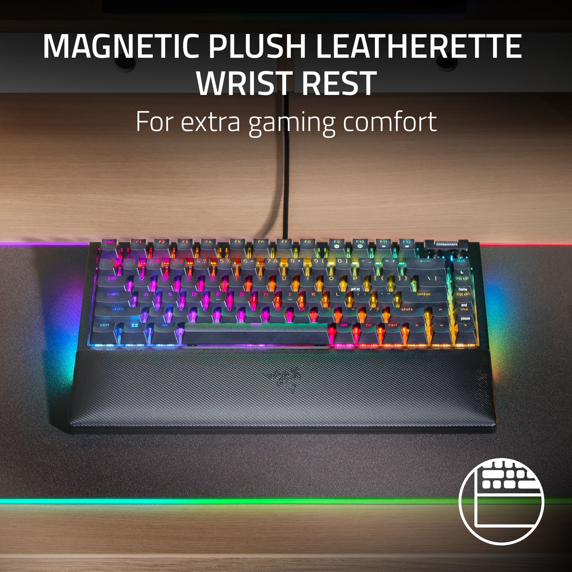 Bàn Phím Gaming Razer BlackWidow V4 75% | Cáp Type-C Tháo Rời | Switch ...