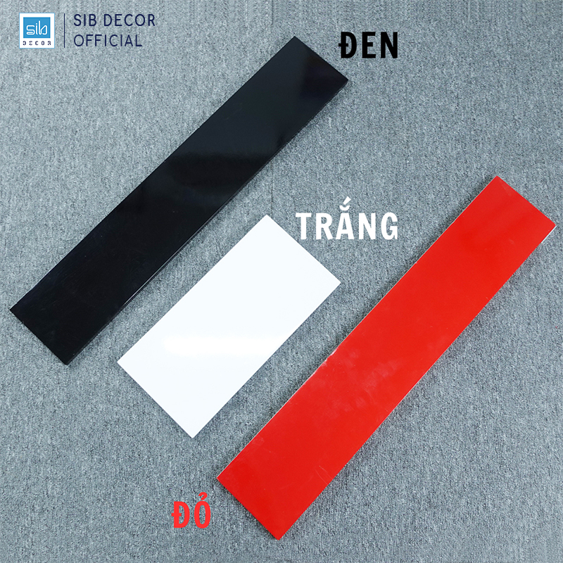 Mô tả Kệ Thanh Ngang Gỗ Chống Ẩm, Sơn Phủ Bóng 2K Đẹp SIB Decor - 2