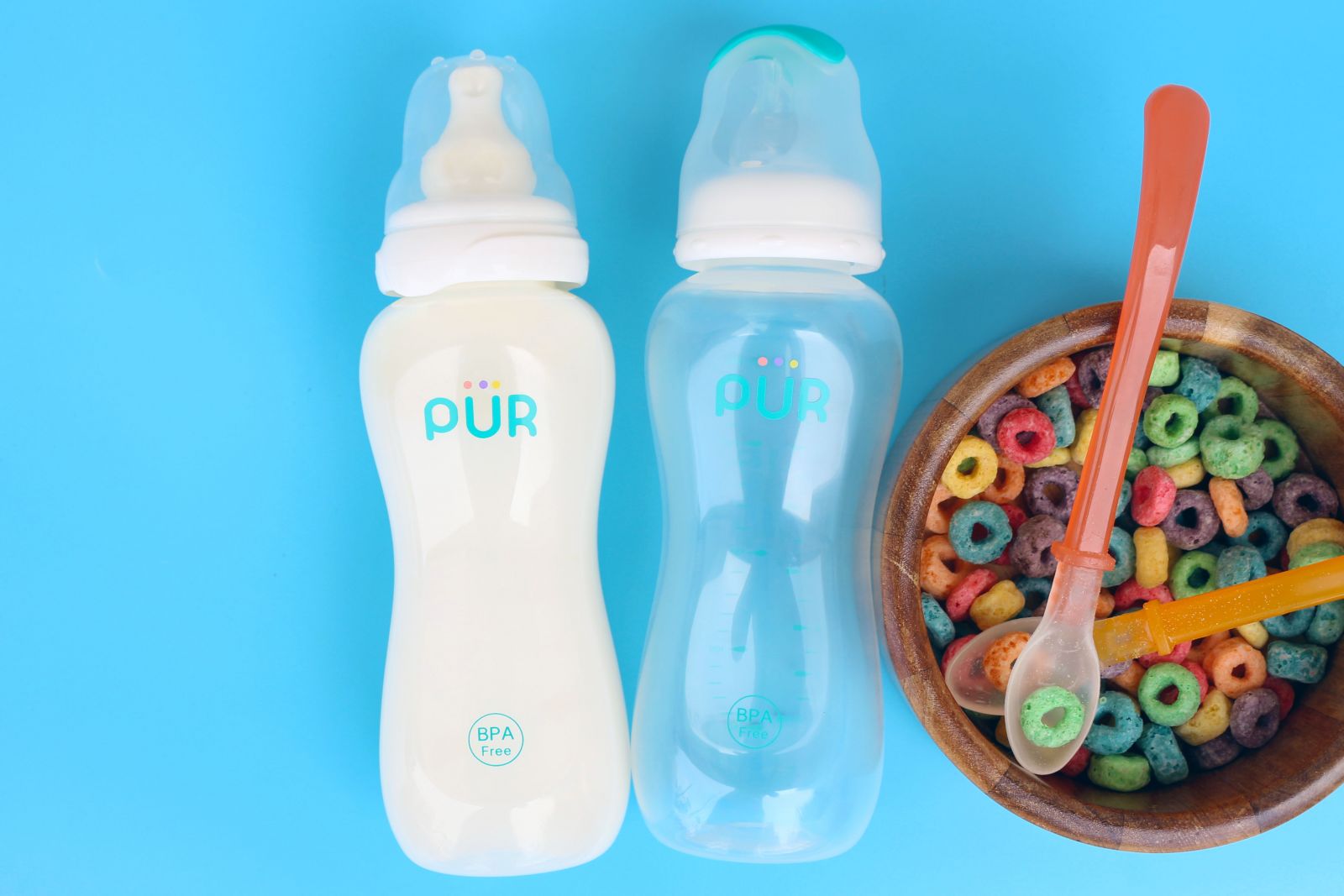 Mô tả Bình sữa cổ thường Pur Advanced 250ml (NÚM MẶC ĐỊNH SIZE M, KHÔNG ĐỔI NÚM ĐƯỢC) - 3