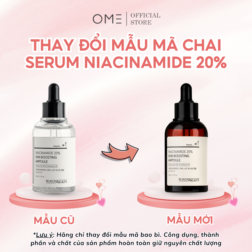 Bộ Combo 3 Sản Phẩm Toner AHA BHA+ Nia 20%+Kem Dưỡng Cica Dưỡng Trắng Giảm Mụn Cấp Ẩm Se Khít Lỗ Chân Lông REASONABEAUTY