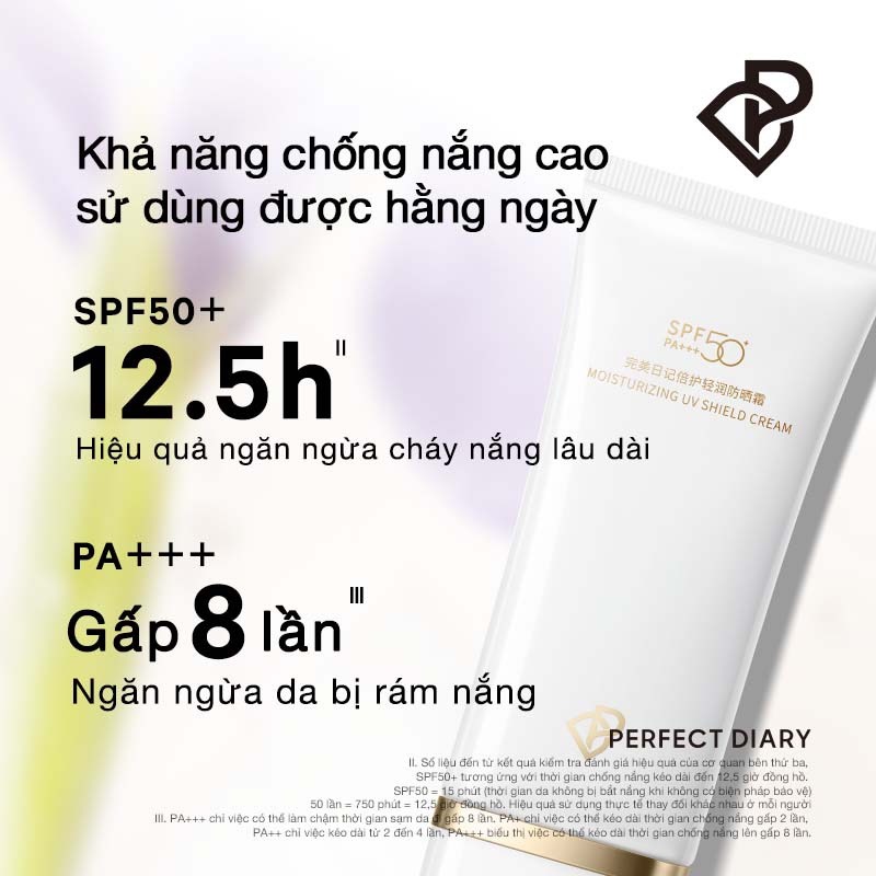 Mô tả Kem Chống Nắng Dưỡng Ẩm SPF50+ PA+++ 60ml - 3