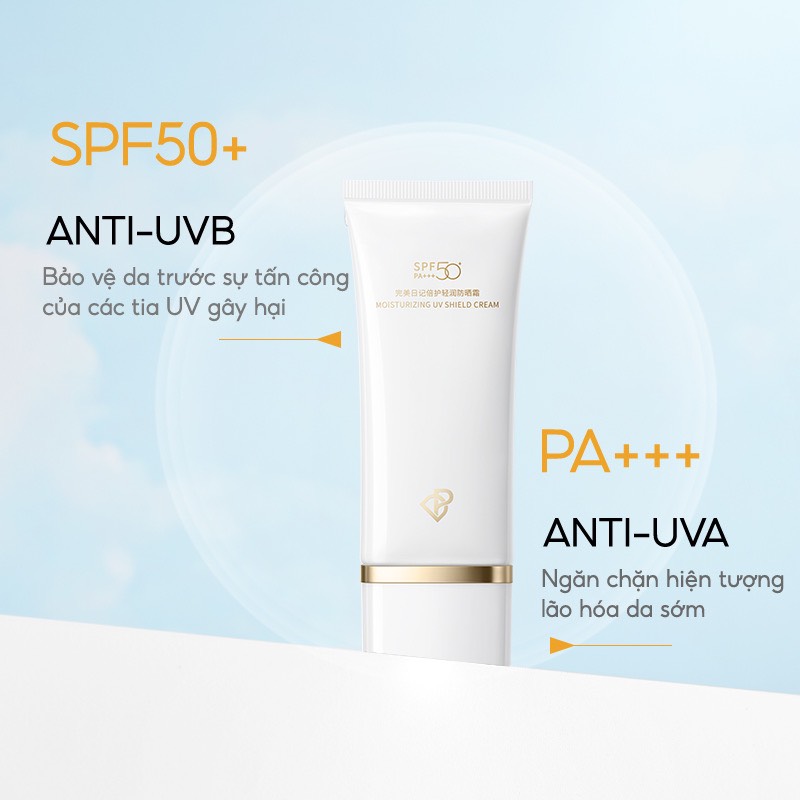 Mô tả Kem Chống Nắng Dưỡng Ẩm SPF50+ PA+++ 60ml - 6