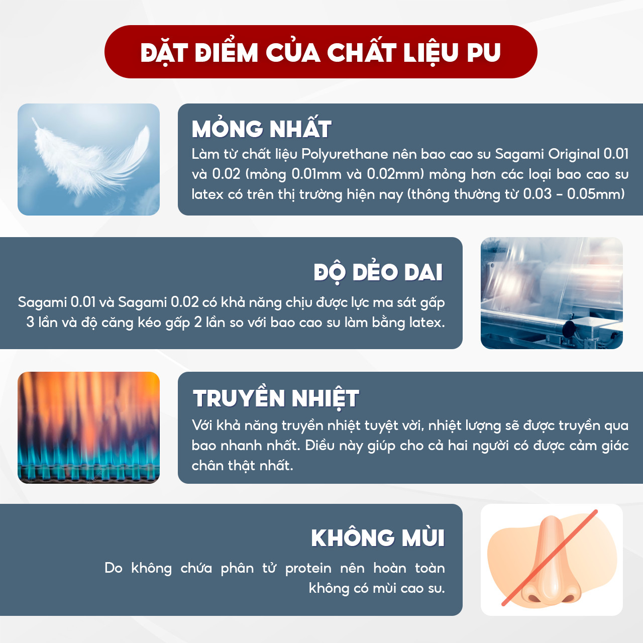 Đóng gói Sagami 002 hộp 6 chiếc