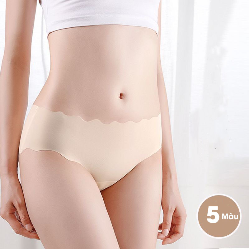 Mô tả Quần Lót Nữ Su Đúc Không Viền Siêu Mềm Mại Thoáng Mát Mặc Thường Và Sau Sinh 2mama V33 - 3