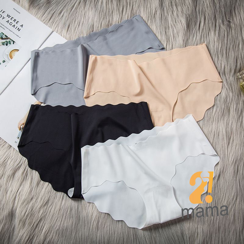 Mô tả Quần Lót Nữ Su Đúc Không Viền Siêu Mềm Mại Thoáng Mát Mặc Thường Và Sau Sinh 2mama V33 - 4