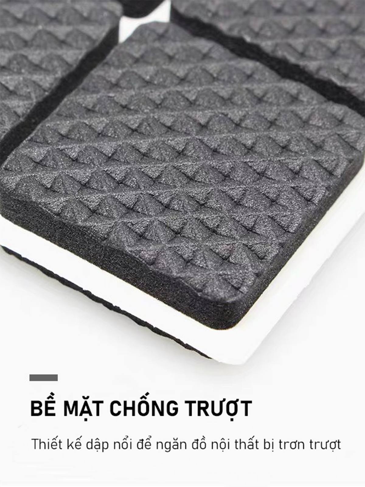 Mô tả Miếng Dán Chân Bàn Ghế Chống Trượt Lót Chân Bàn Ghế Chống Ồn Chống Xước Nền Nhà - 2