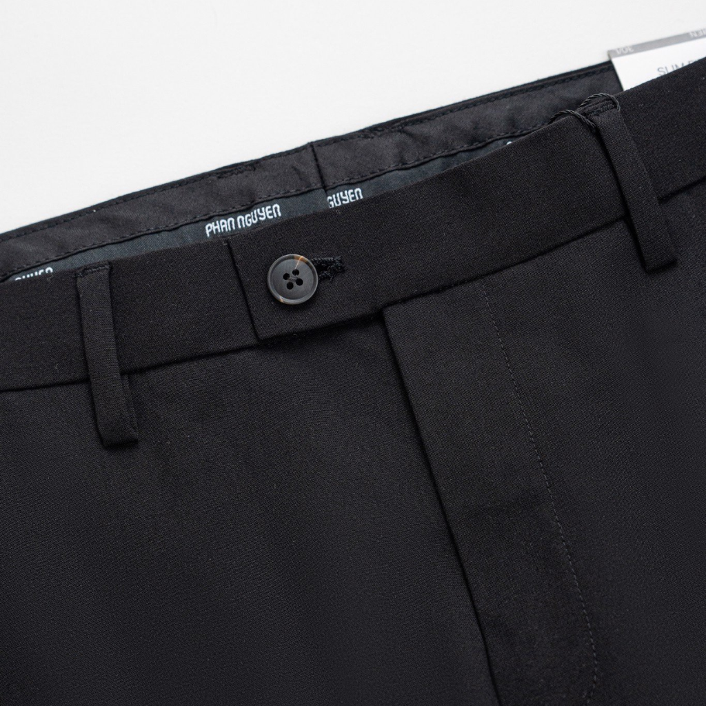 Mô tả Quần âu nam công sở cao cấp Phan Nguyễn, chất liệu vải mềm mại, thông thoáng, form slim fit QVL.827 - 3