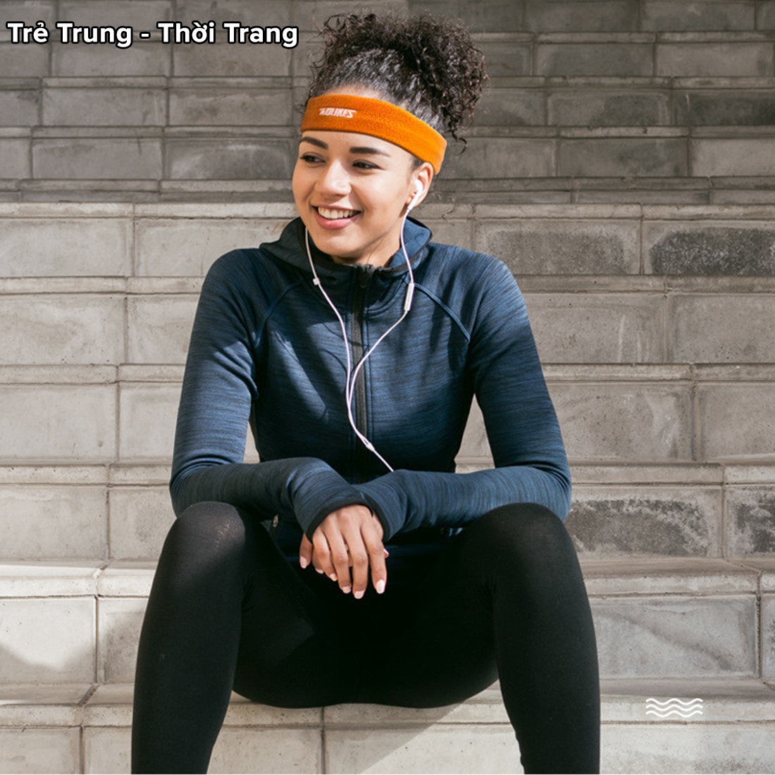 Mô tả Băng Đô Đeo Trán Ngăn Mồ Hôi Bản To Siêu Thấm Hút Cotton Dày Dặn Thoáng Khí Sweatband AL2108 Chạy Bộ Gym Hãng Aolikes - 6