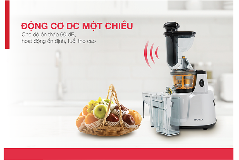Mô tả Máy ép chậm Hafele họng lớn HS-J42S 535.43.392 - 5