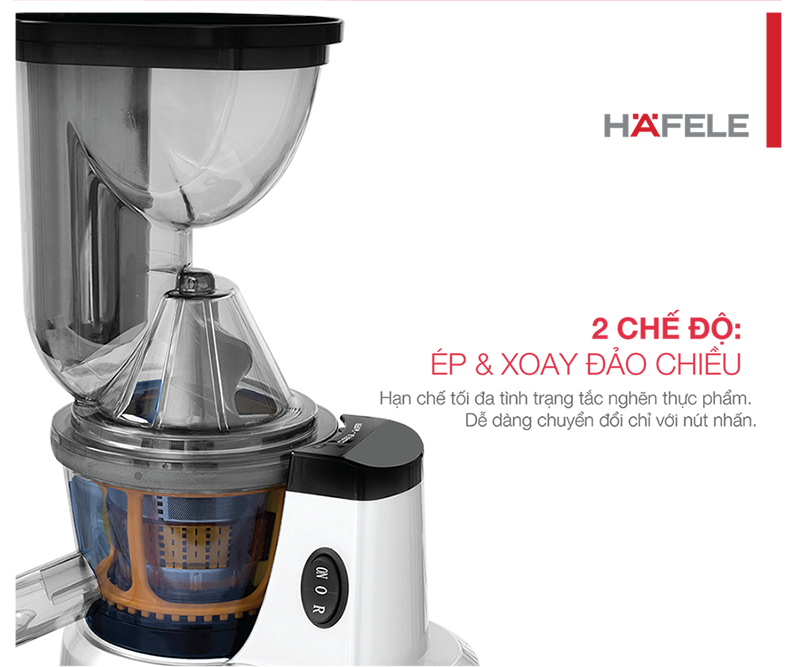 Mô tả Máy ép chậm Hafele họng lớn HS-J42S 535.43.392 - 6
