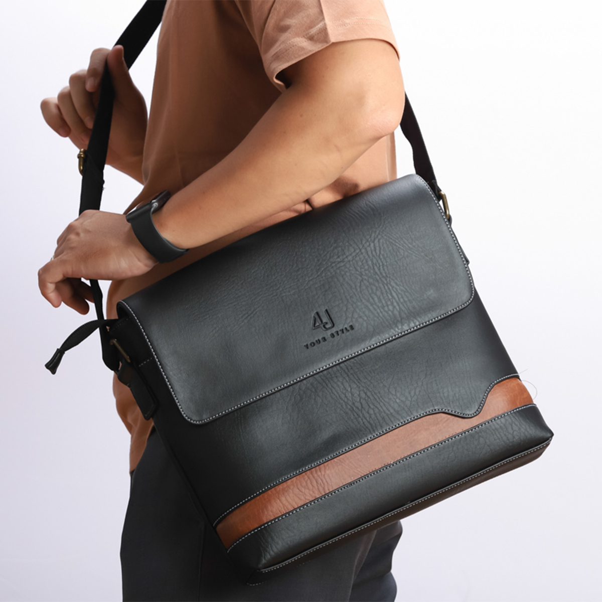 Mô tả Túi Công Sở Nam 4U Thời Trang DN275 - 4