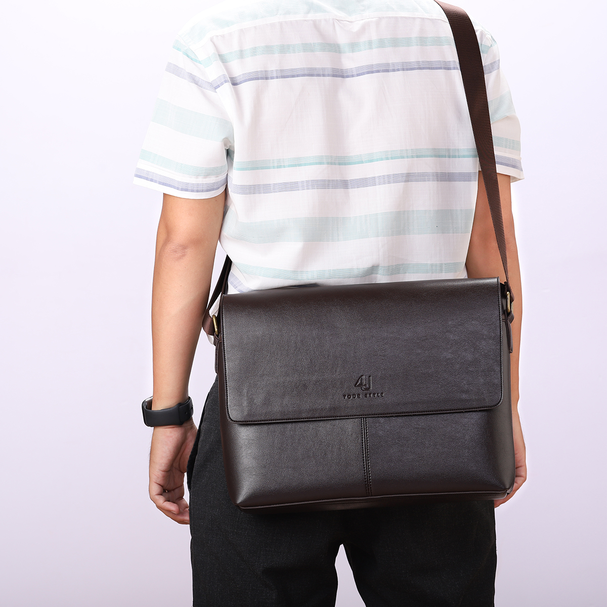 Mô tả Túi Da Nam 4U Công Sở Sang Trọng DN269 - 4