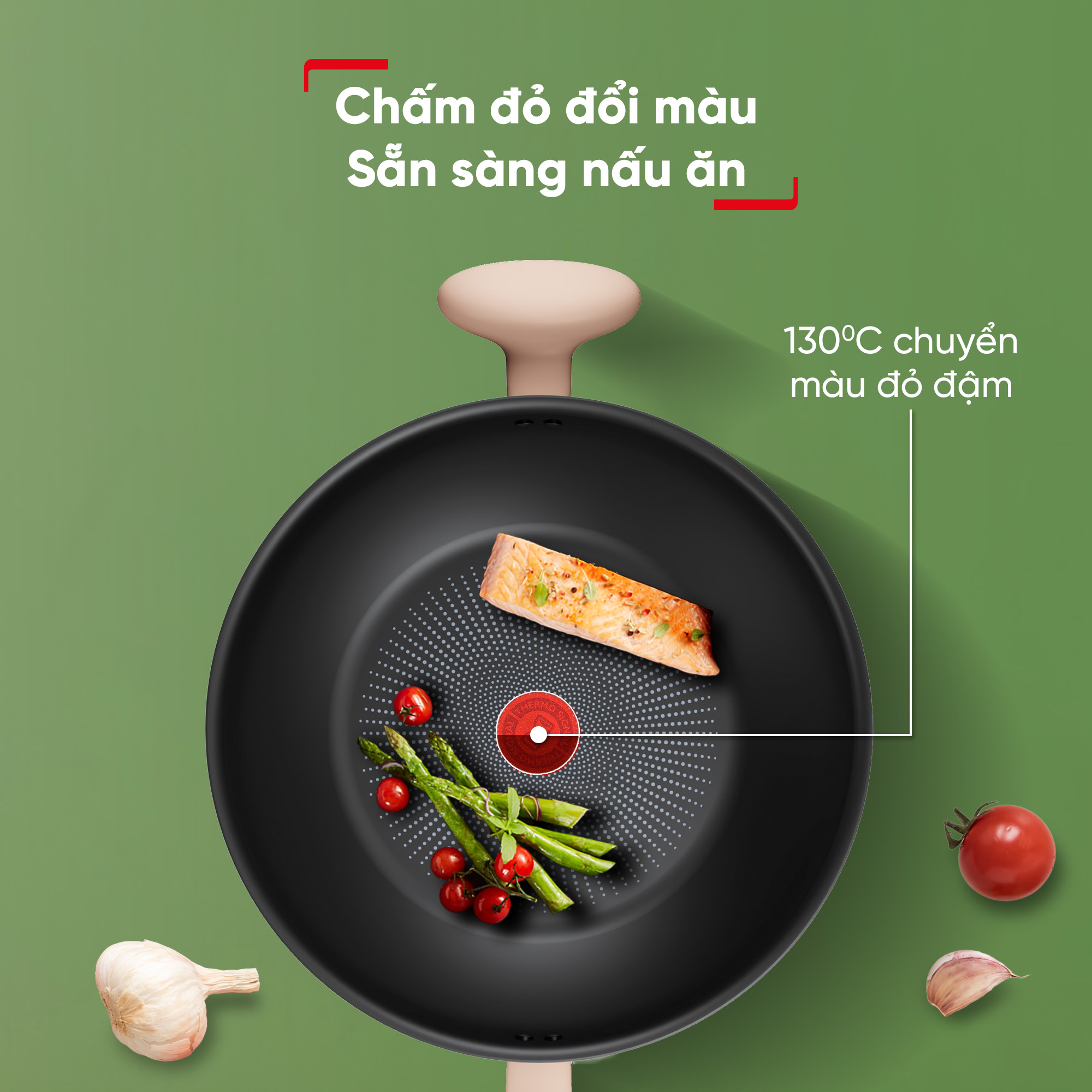 Mô tả Nồi chảo chống dính đáy từ Tefal So Matcha chống dính an toàn - 3