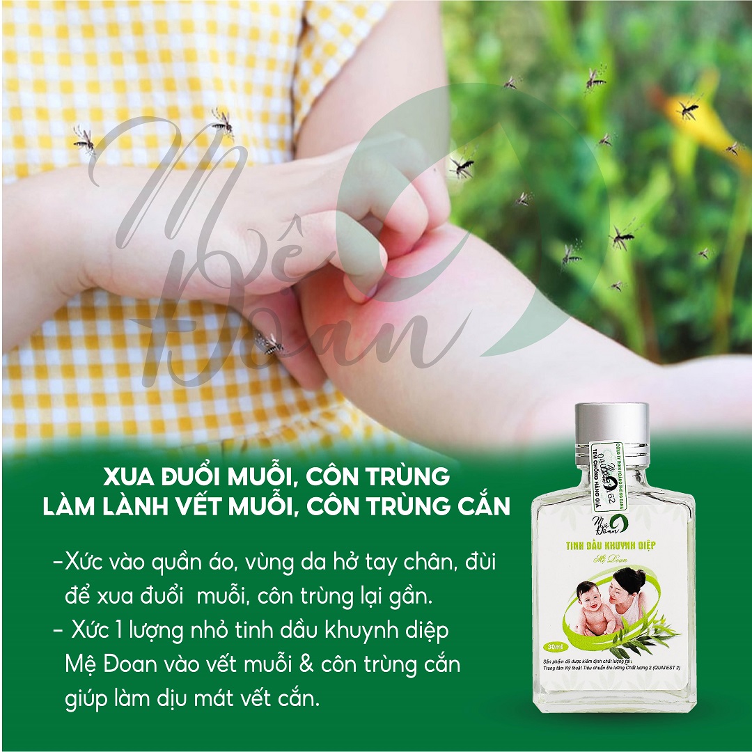 Mô tả Tinh dầu khuynh diệp cho bé Mệ Đoan giữ ấm phòng cảm lạnh giảm ho sổ mũi 30ml - 4