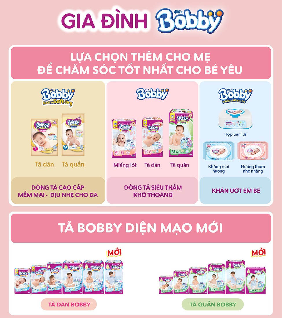 Mô tả Miếng lót sơ sinh Bobby Newborn 2-60 miếng - 2