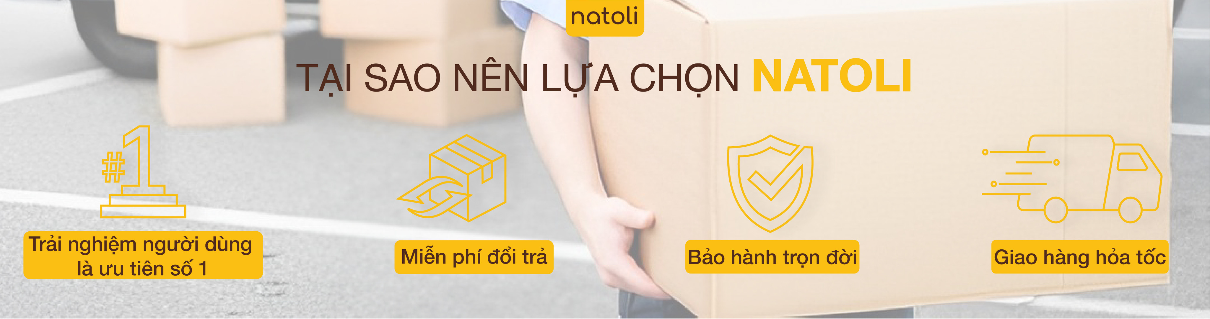 Lý do chọn Natoli