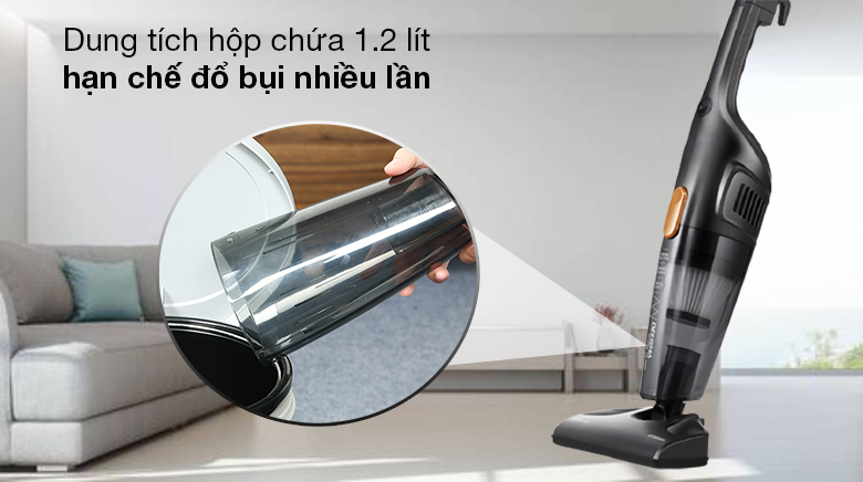 Mô tả Máy Hút Bụi Cầm Tay Deerma Vacuum Cleaner DX118C / DX115C - Hàng chính hãng - 3