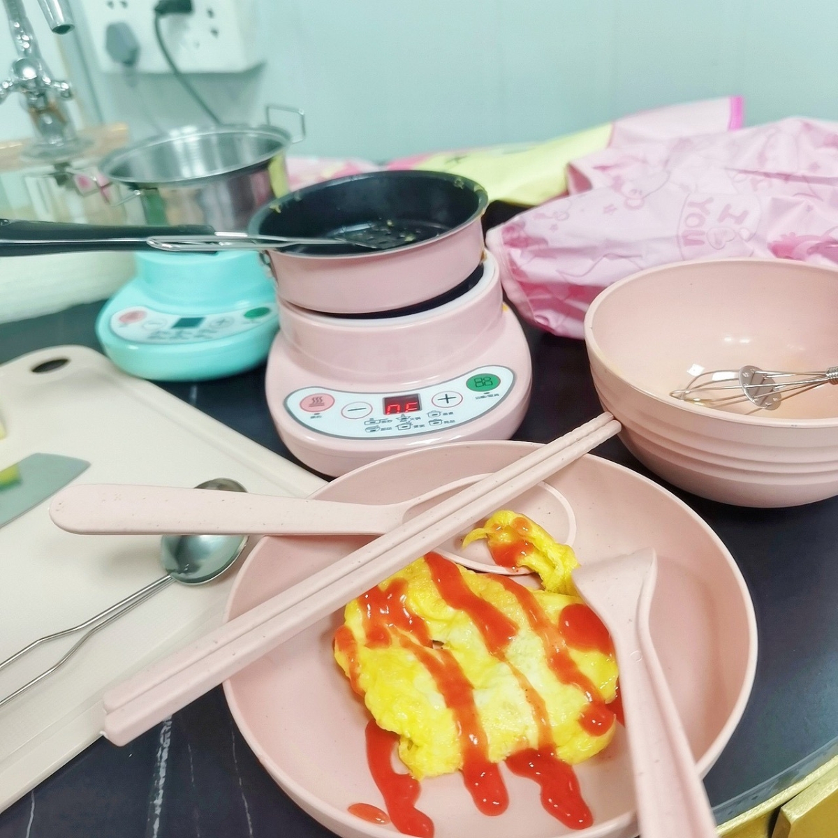 Mô tả Đồ chơi nấu ăn cho bé, bộ nấu ăn thật - 4