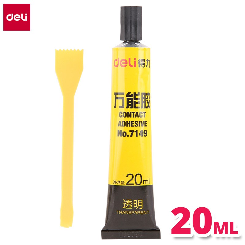 Mô tả Keo Siêu Dính Đa Năng Deli - 7ml/ 20ml - Phù Hợp Sửa Chữa, Ghép Nối - Có Thể Dán Trên Mọi Bề Mặt - 8