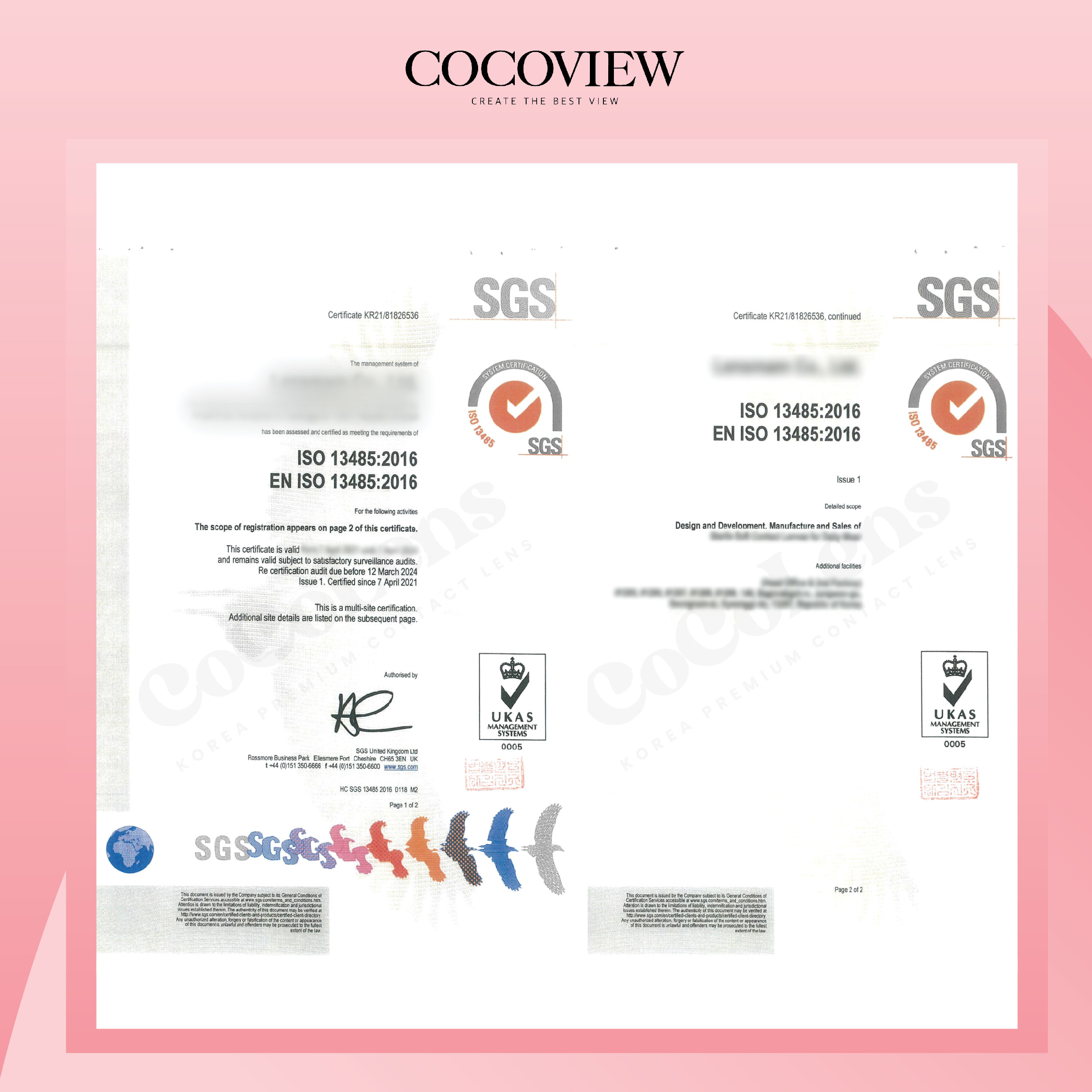 Combo Kính Áp Tròng Hàn Quốc COCOVIEW LENS CRESCENT BROWN Nấu Tự Nhiên ...