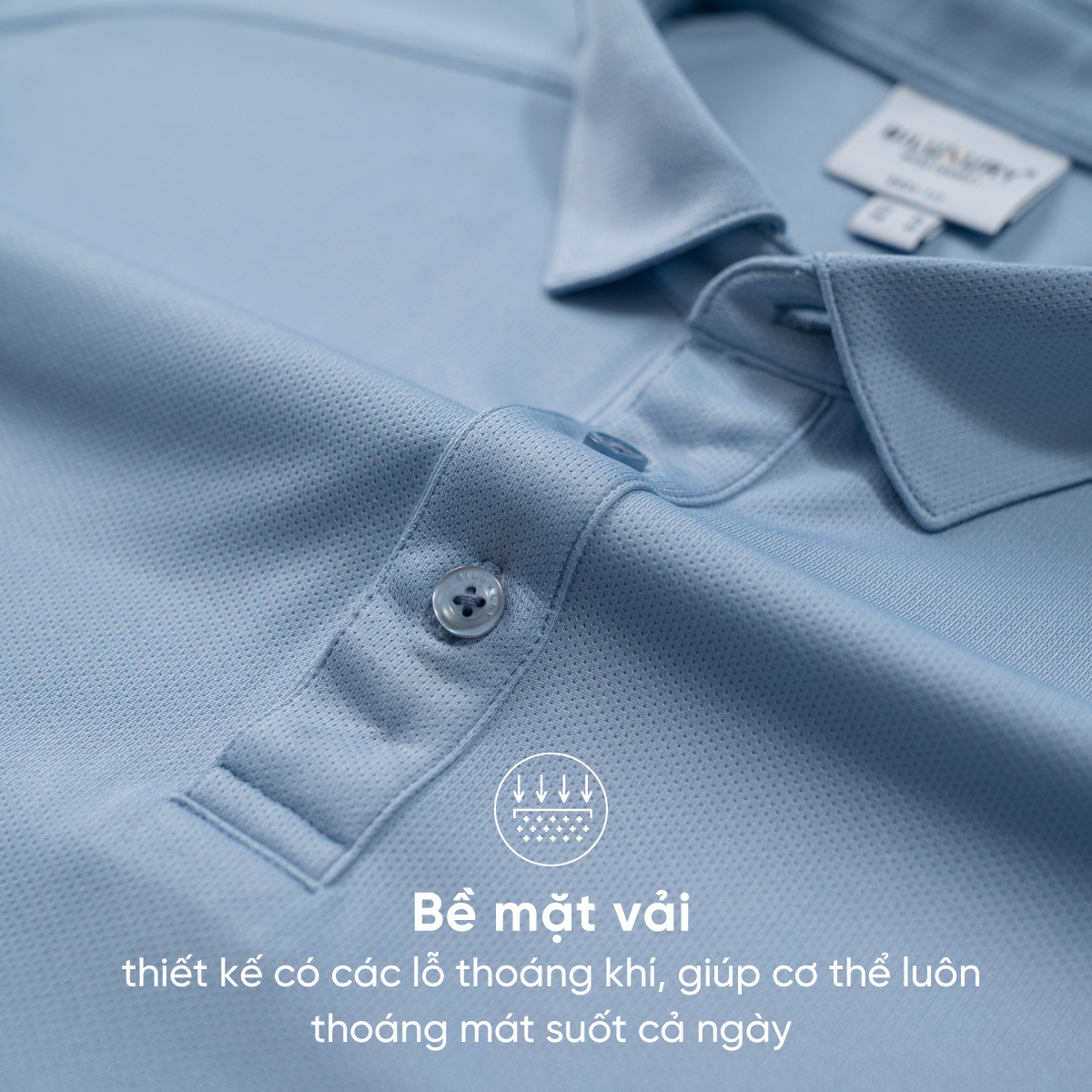 Mô tả Combo 2 Áo Polo Nam Thời Trang Nam Biluxury 8APCB428 Áo Thun Có Cổ Polo Trơn Thoáng Mát Thấm Hút Mồ Hôi - 4