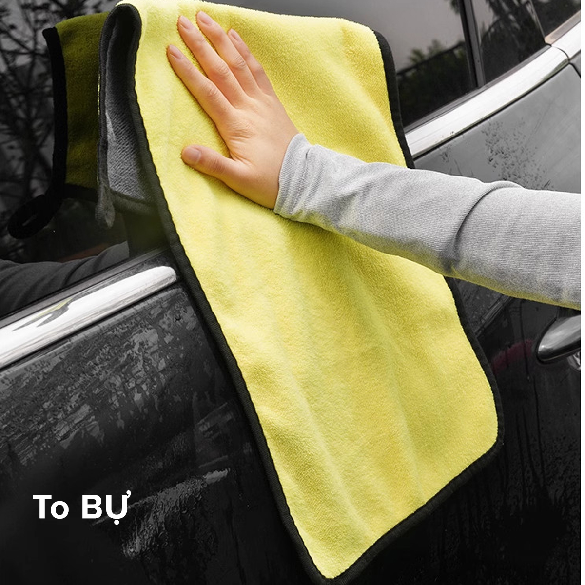 Mô tả Khăn Lau Siêu To 30*60cm Siêu Thấm Khăn Lau Đa Năng Sợi Microfiber Siêu Dày Chuyên Dùng Cho Xe Ô Tô Chính Hãng Amalife - 8