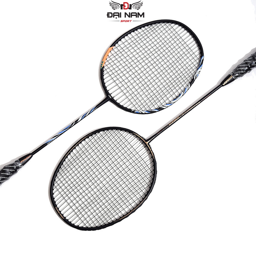 Mô tả Bộ 2 Vợt Cầu Lông Khung Carbon 710 Căng 11kg (24LBS) Đại Nam Sport + Tặng Túi Đựng Và 2 Quấn Cán - 3