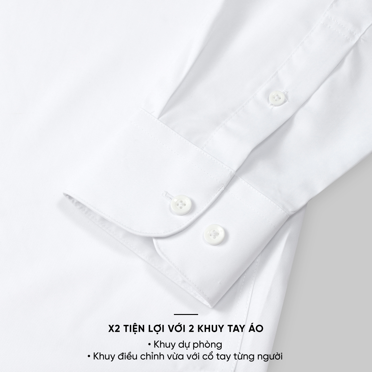 Mô tả Áo Sơ Mi Nam Biluxury, Sơ Mi Trắng Nam Dài Tay 7SMDB120TRK - 7SMDB121TRK - 7SMDB006TRK Vải Cao Cấp - 4