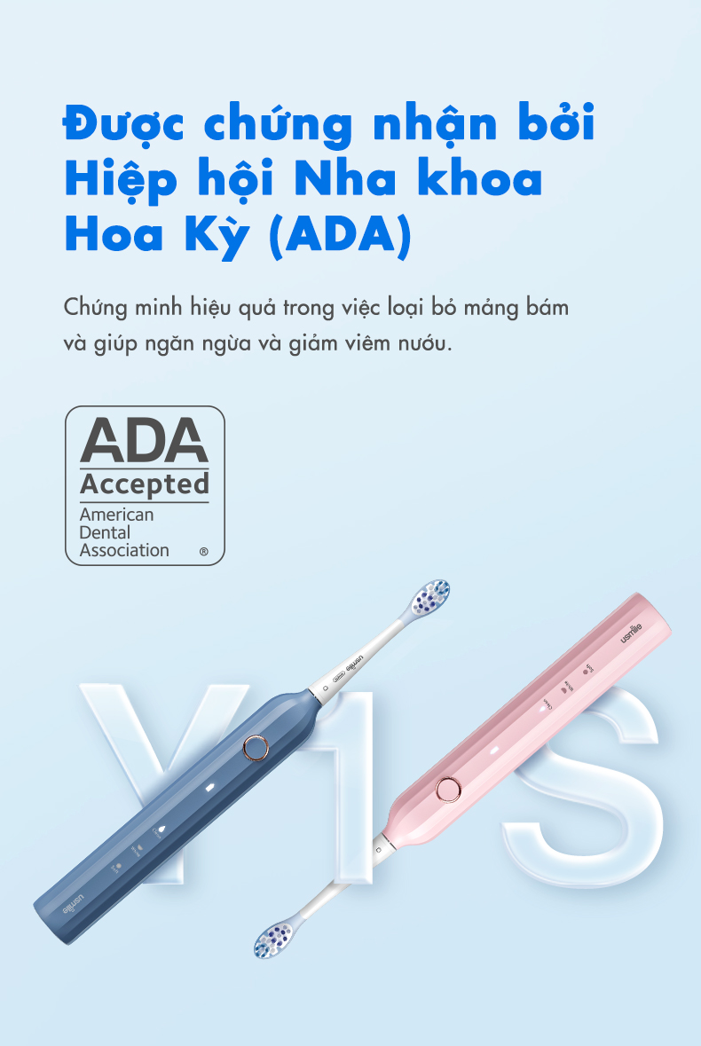 Bàn chải điện usmile Y1S - Lông bàn chải