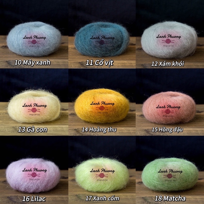 Len Susan Mohair Nam Phi 20gr | Shopee Việt Nam