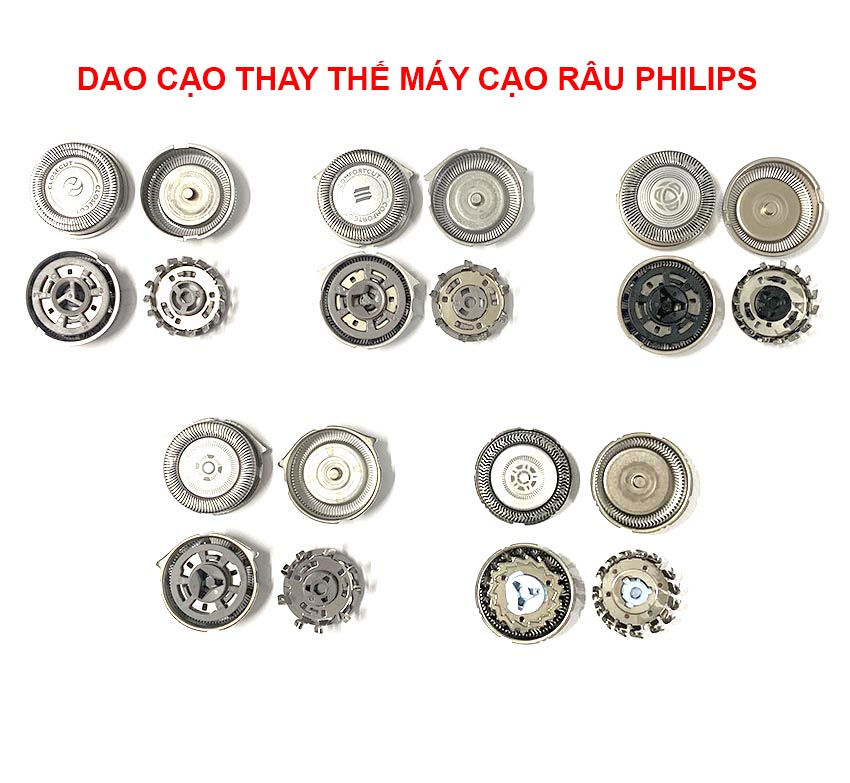 Mô tả Lưỡi dao thay thế máy cạo râu Philips PQ206 PQ182 AT600 AT610 AT620 S5070 S1121 S1233 S1103 S1301 S5444 S5582 - 1