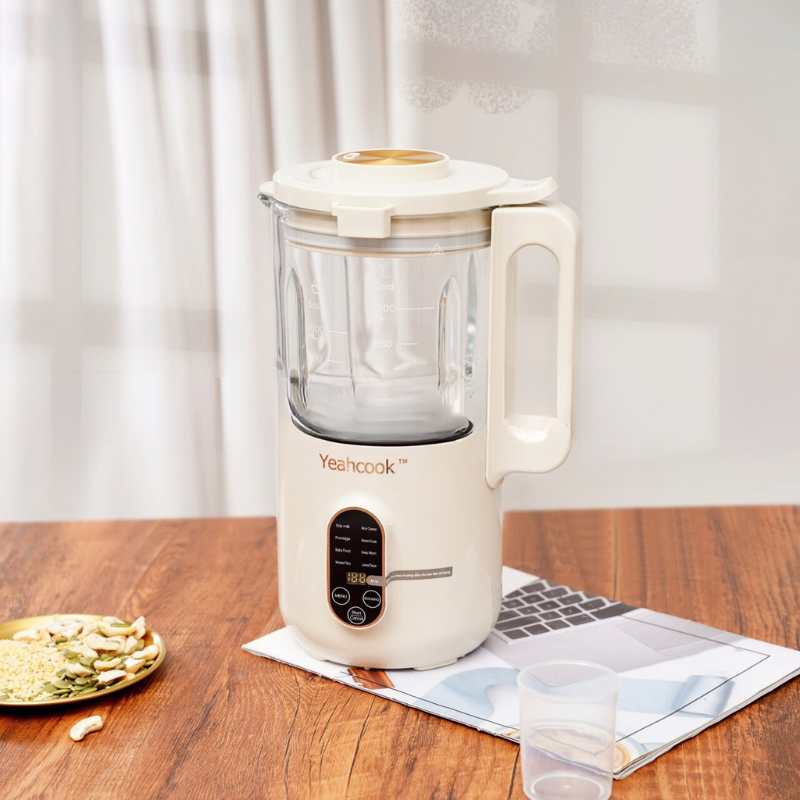Các chức năng của máy làm sữa hạt Yeahcook