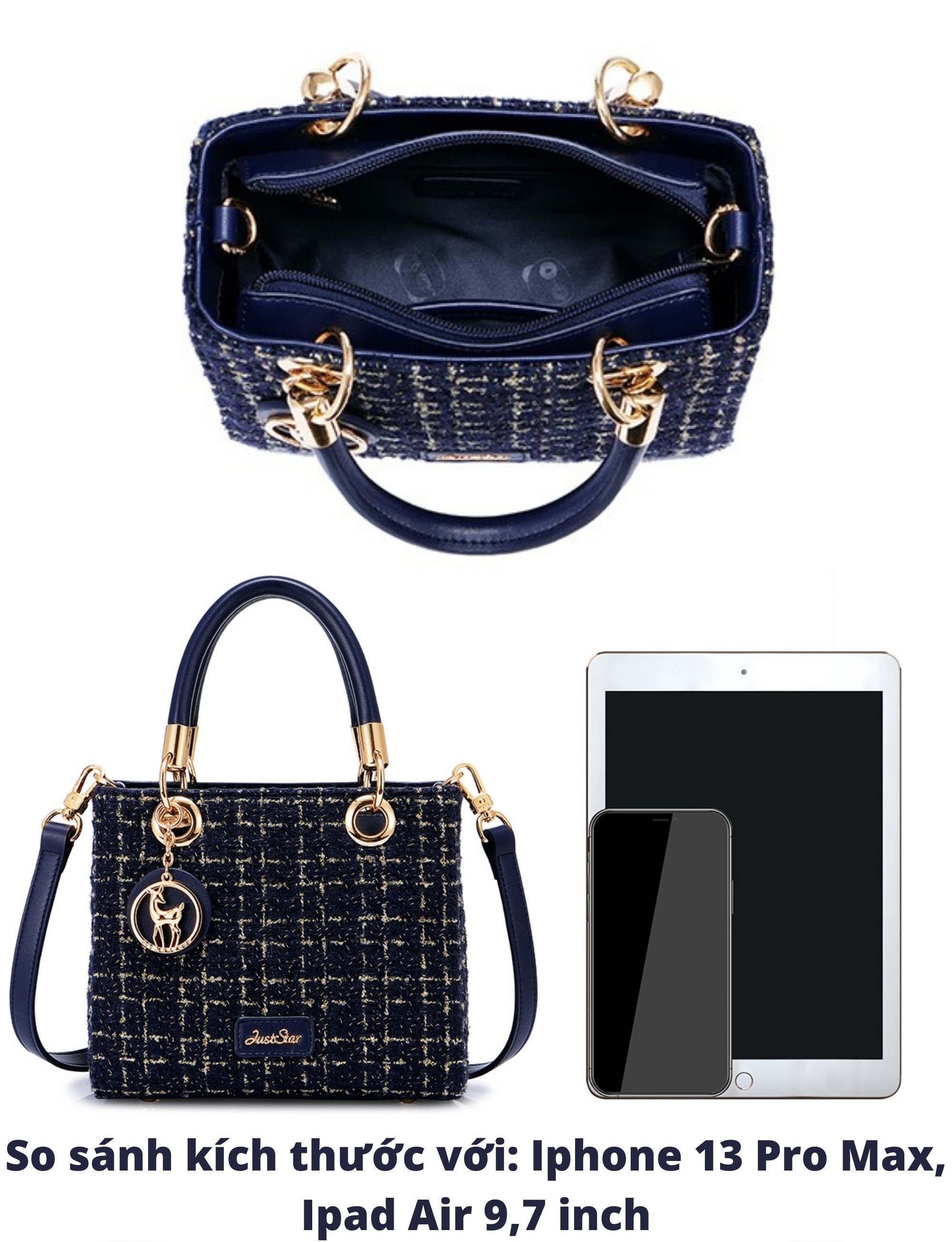 Túi Just Star 172524 mặt sau