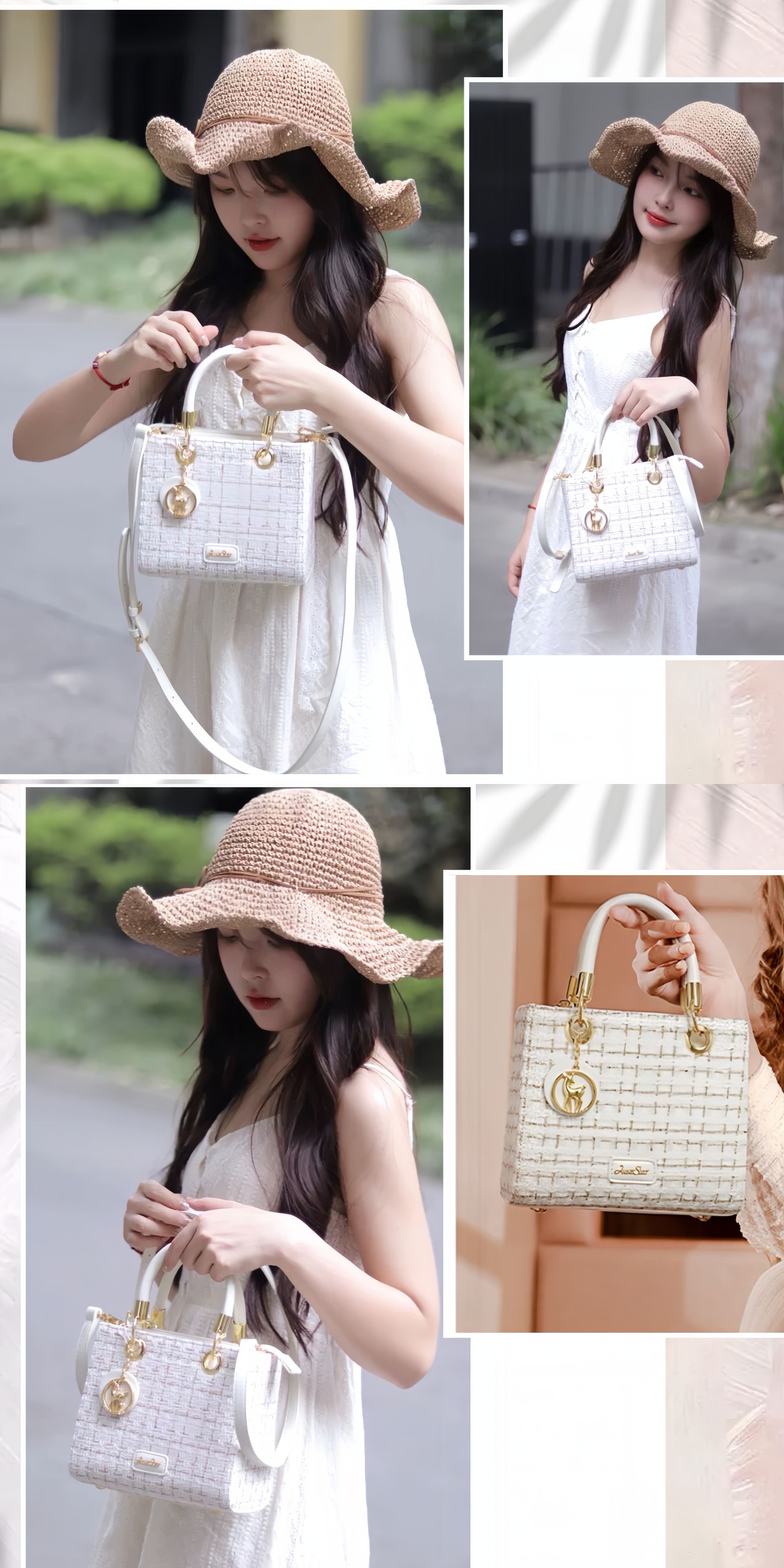 Túi Just Star 172524 chi tiết đáy túi