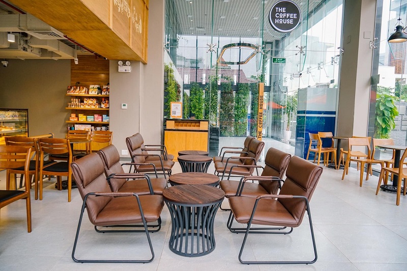 Mô tả Ghế thư giãn Nghiafurniture Arm chair NF1 - Dệm da pu cao cấp màu nâu da bò, khung hợp kim sơn tĩnh điện - 2