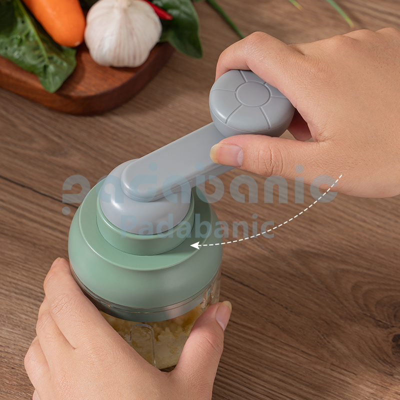 Mô tả Máy Xay Tỏi Ớt Hành Padabanic 005 Máy Xay Thịt Bằng Tay Mini Nhỏ Gọn Tiện Lợi - 3